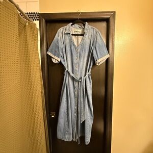 Vero Moda Blue Denim Dress